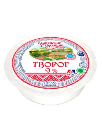 Творог 9% 355г*6 т/у шайба Минск МЗ №1